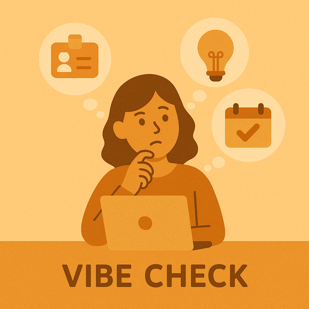 Vibe check
